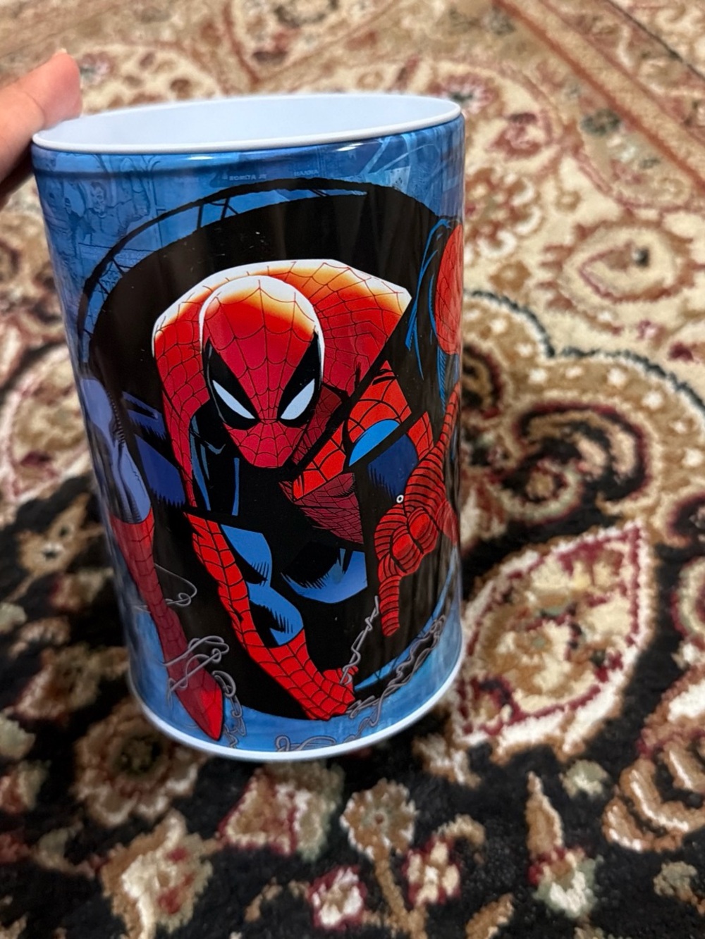 Spider man money saving tin